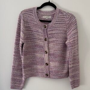 NWT Loft Marled Sweater Cardigan Jacket